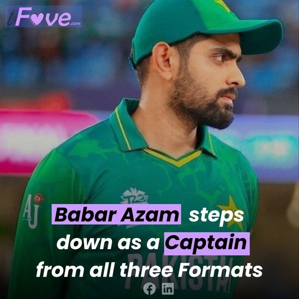 Babar Azam steps down as captain